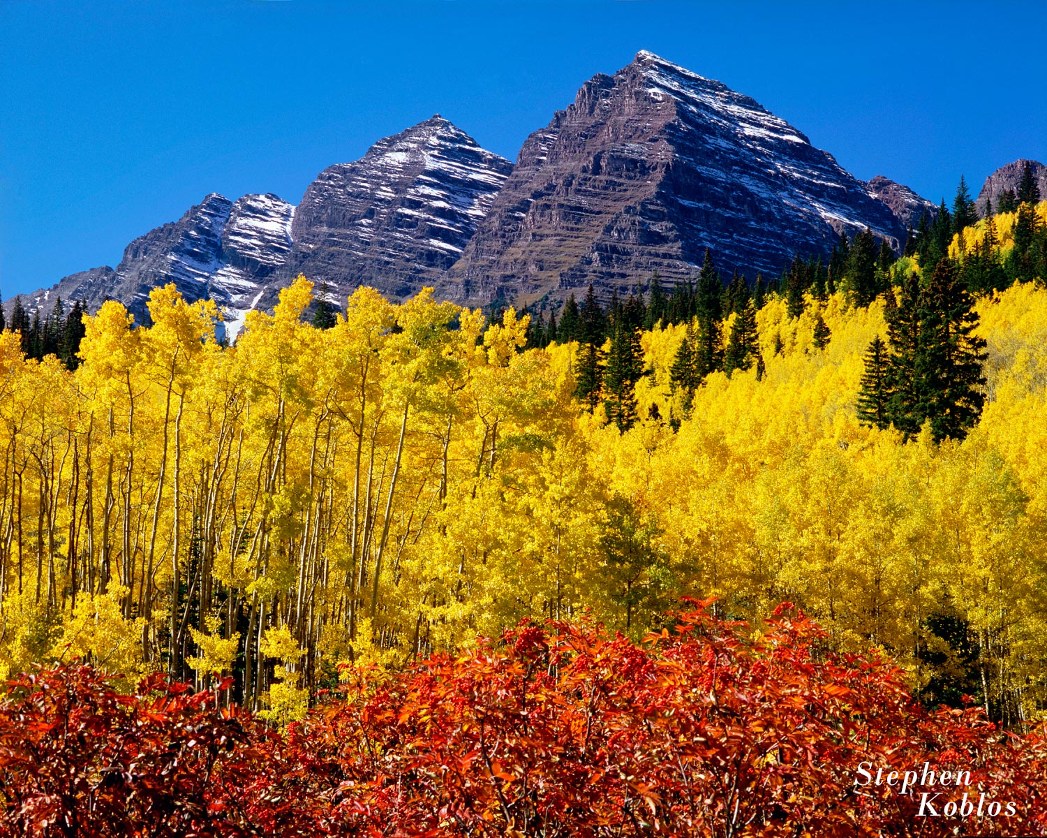 MAROON BELLS #163 | ASPEN, COLORADO | Stephen Köblös Photography